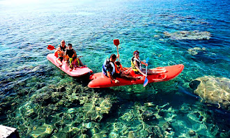 kano di sekitar pulau putri