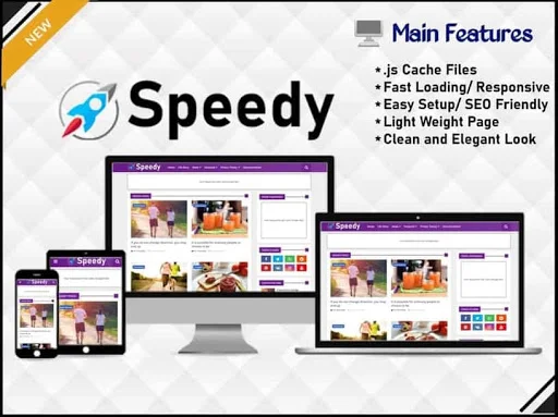 Speedy Blogger Template