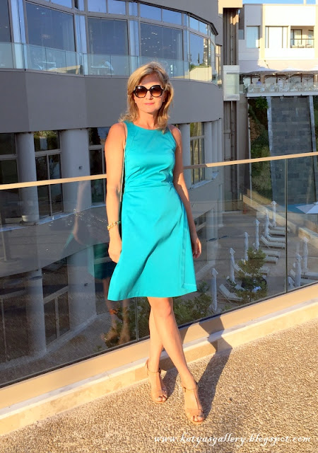 #myblueturquoisesummerdress