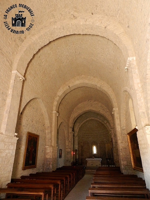 SAINTE-JALLE (26) - Eglise romane Notre-Dame-de-Beauvert (Intérieur)