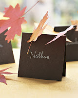 Thanksgiving Name Cards