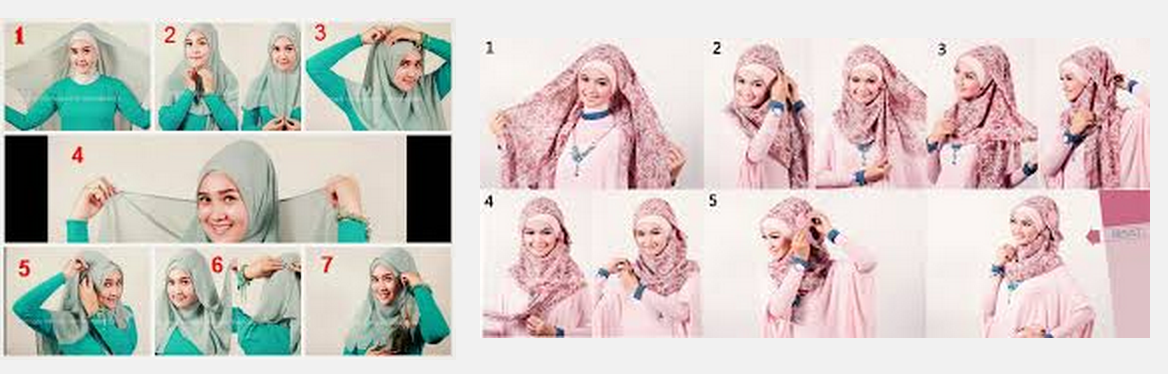 Tutorial cara memakai trend model jilbab elzatta segi empat dan harga terbaru  Model Baju 
