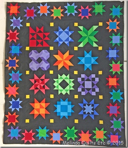 1115 Black Solid as a Rock ready to quilt