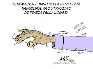 giustizia, stragi, piazza della loggia, strategia della tensione, vignetta, satira