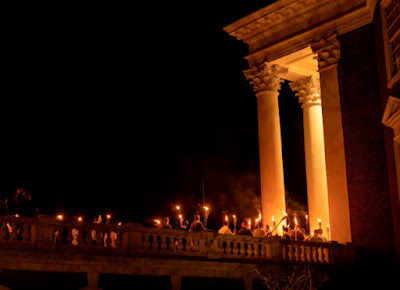 White Supremacists march at the Rotunda, Charlottesville, Virginia, Aug. 11, 2017