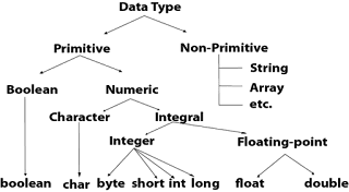 Data types in Java