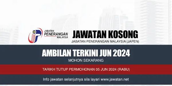 Jawatan Kosong Jabatan Penerangan Malaysia (JAPEN)