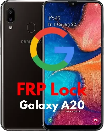 Remove Google account (FRP) for Samsung Galaxy A20
