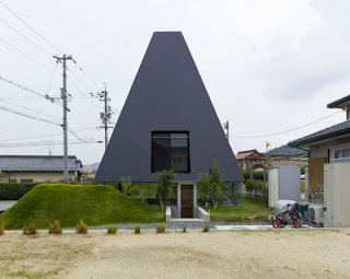 Pyramid Shaped House by Suppose Design Office