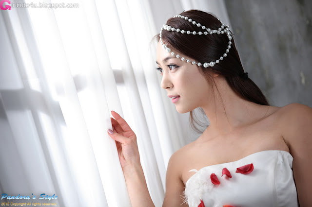 1 Ju Da Ha in Wedding Dress-very cute asian girl-girlcute4u.blogspot.com