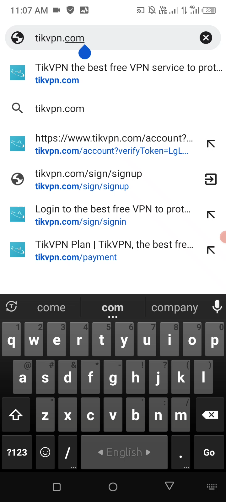 TikVPN 7Day Free Trial Redeem Code