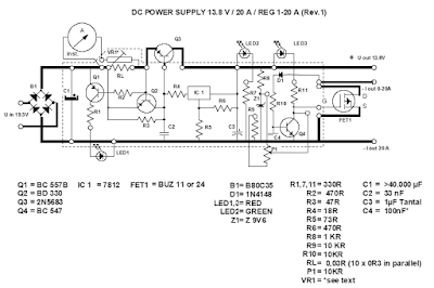 20A Transformerless Power Supply