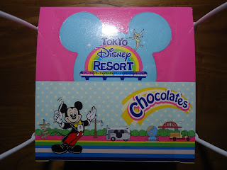 【ディズニーのお土産】TDR　ミッキー＆フレンズ「チョコレート　紙箱」名糖産業