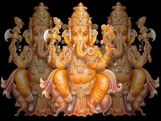 Pari Khambra: Hindu God Shree Ganesh Ji Wallpaper Free 