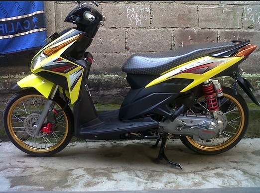 Gambar modifikasi  vario 125 150 esp iss fi velg  jari jari 