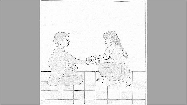 Drawings for Raksha Bandhan