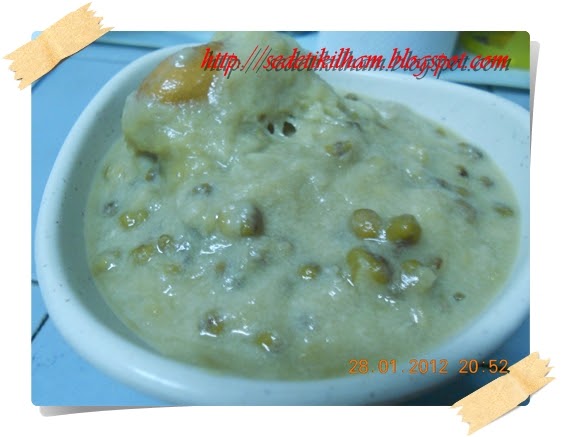 Seindah salju: Bubur Kacang Durian