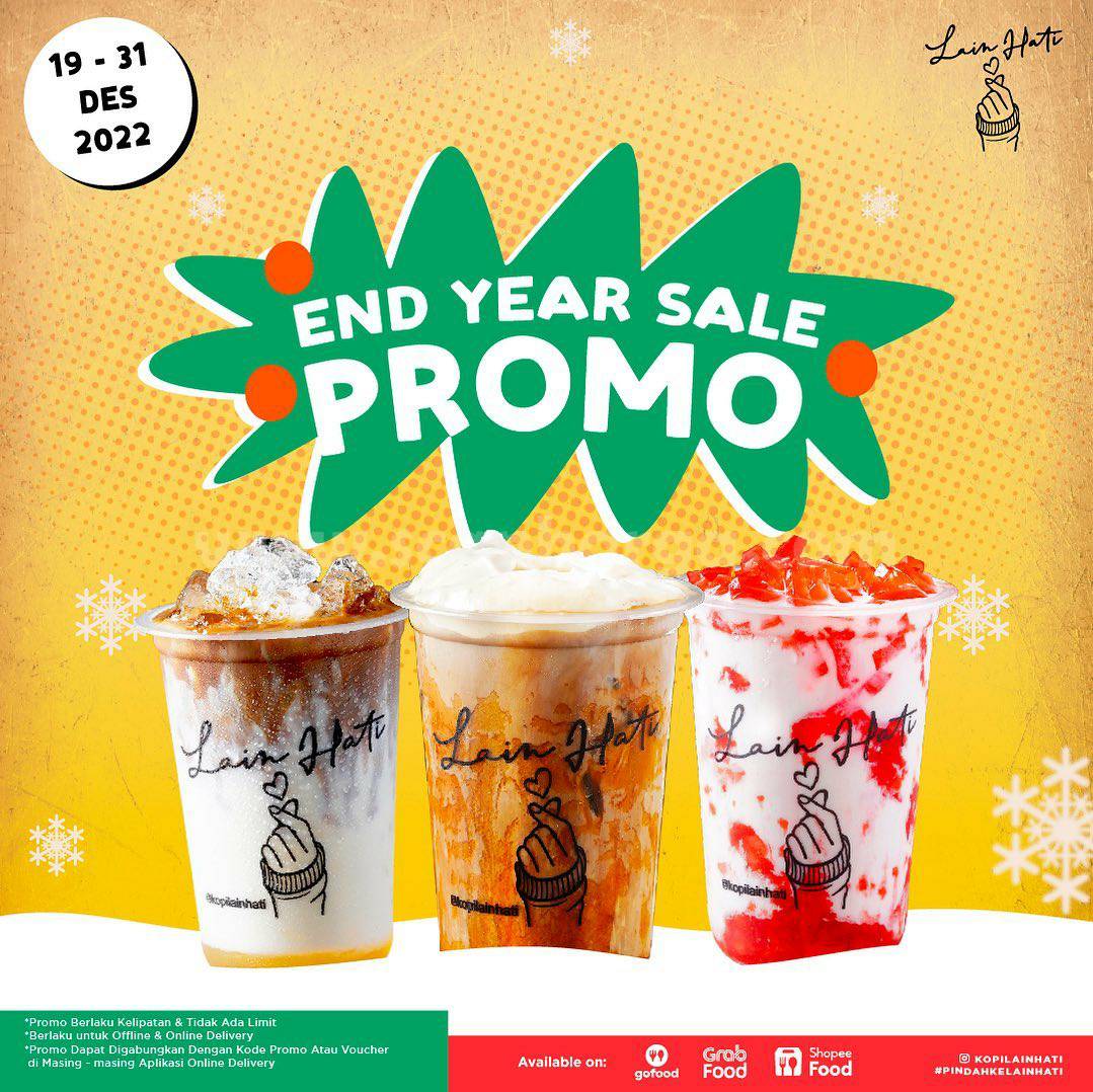 Promo Kopi Lain Hati End Year Sale ! Harga Spesial mulai 15RB