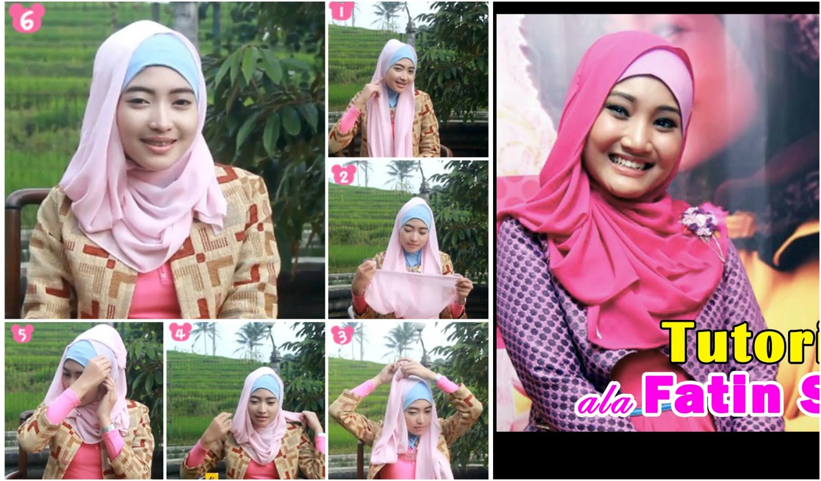 84 Gambar Terbaru Tutorial Hijab Indonesia Pashmina Youtube 2017 Untuk