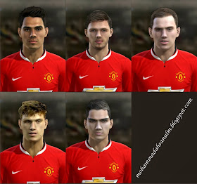 PES 2013 Manchester United Youngster Facepack by AddyJams