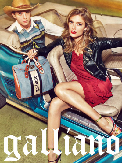 Galliano Spring 2012 Campaign