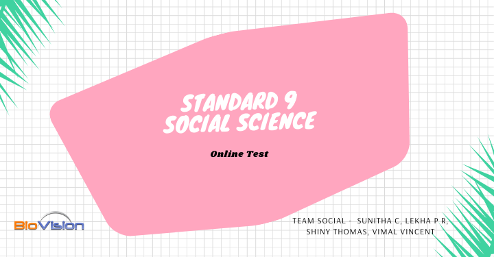 Class 9 - Social science I - Unit 5 Online Tests MM & EM