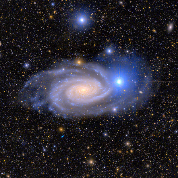 Spiral Galaxy NGC 3338 observed by the Subaru Telescope