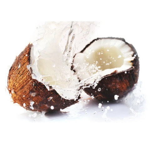 Włosy olej kokosowy