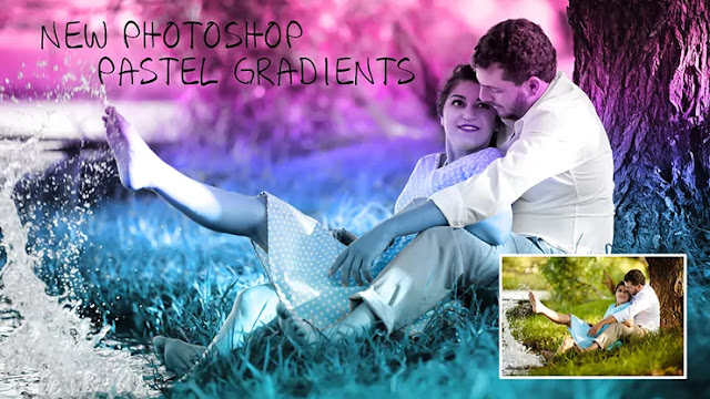 New Photoshop Pastel Gradients