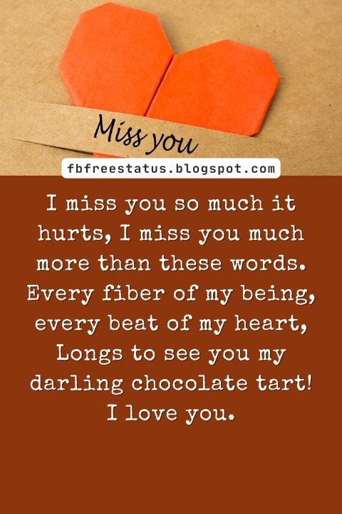 Missing You Poems For Wife