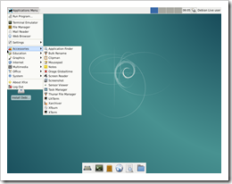 Debian XFCE 32 bit