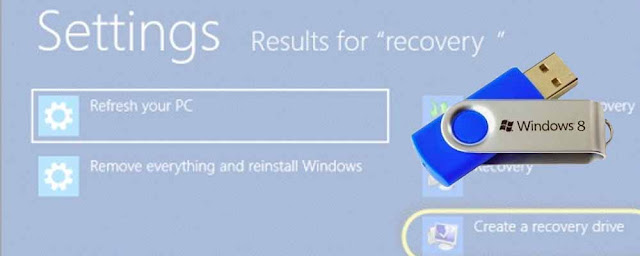 WINDOW 8 USB RECOVERY DRIVE