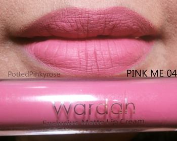 Potted Pinkyrose: Review : Wardah Exclusive Matte Lip 