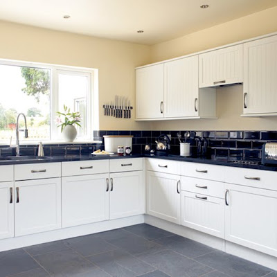 Black and White Kitchen Interior Design