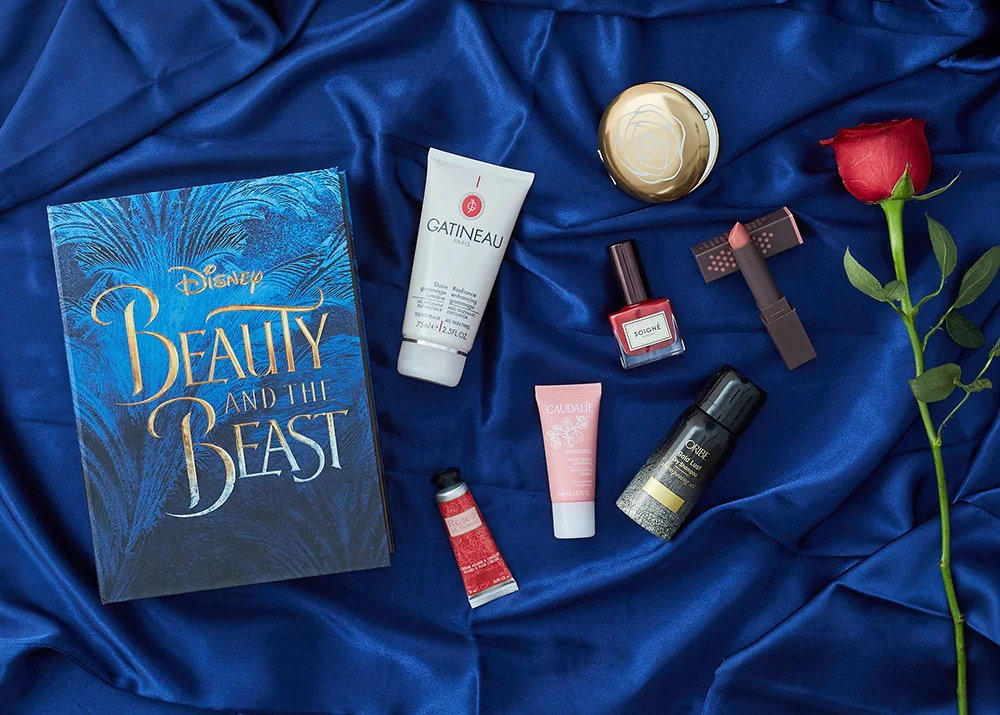 Latest in Beauty x Beauty and the Beast limited edition beauty box for women