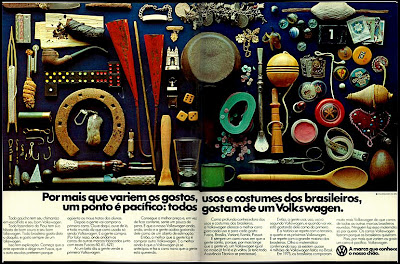 volkswagen.  reclame de carros anos 70. brazilian advertising cars in the 70. os anos 70. história da década de 70; Brazil in the 70s; propaganda carros anos 70; Oswaldo Hernandez;