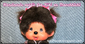 kiki monchhichi fashion couture sewing fait main handmade clothes vêtement