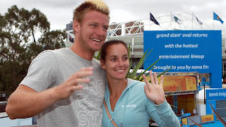 Jarmila Gajdosova with Husband