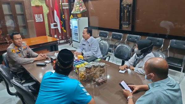 Sikap Sigap Kapolres Sumenep Langsung Pimpin Rapat Kordinasi Adanya Wabah PMK