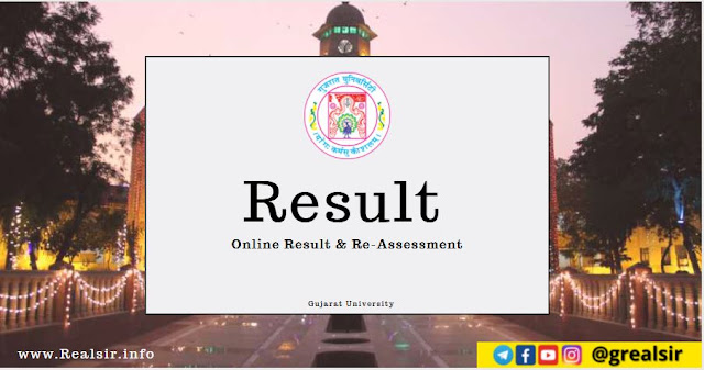 Online Result & Re-Assessment - Gujarat University