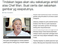 Anak Saudara Saman Chef Wan Sebar Gambar Memalukan?!