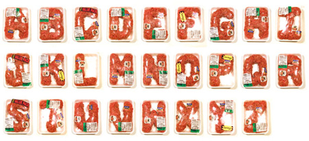 Meat Alphabet by Robert J. Bolesta 4