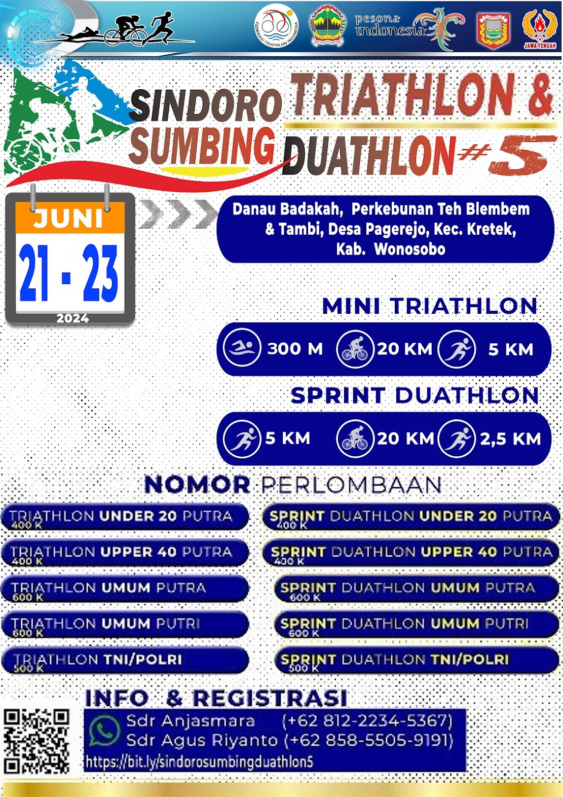 Sindoro Sumbing Triathlon & Duathlon • 2024