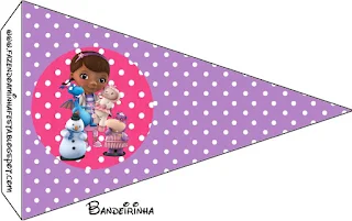 Doc McStuffins Food Toppers or Flags