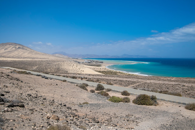 panorama dall'alto di Risco el Paso-Fuerteventura