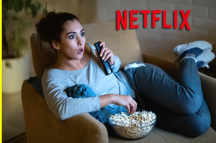 Hot Girl Watching Netflix Video - ShineMat