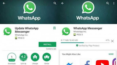 Beredar Whatsapp Tiruan di Google Play Store