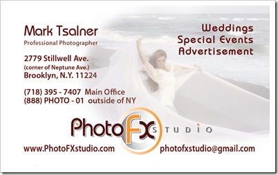 Photo FX card
