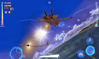 Mobile Android game After Burner Climax - screenshots. Gameplay After Burner Climax