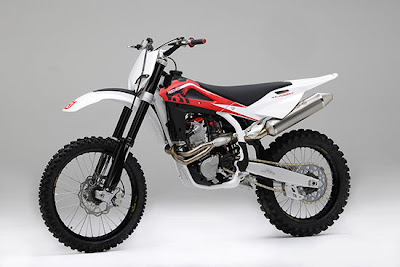 2010 Husqvarna TC450 motocross motorcycle